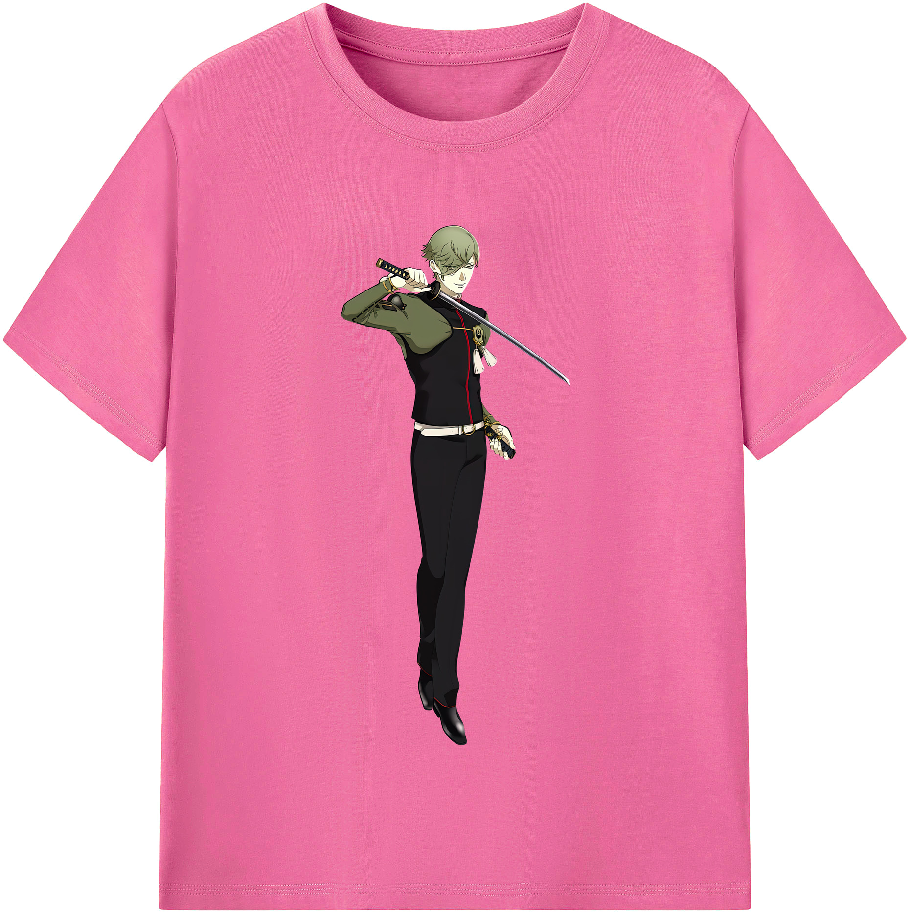 （画像用） 刀剣乱舞 Touken Ranbu レディースカジュアルプリントTシャツ（綿100％）